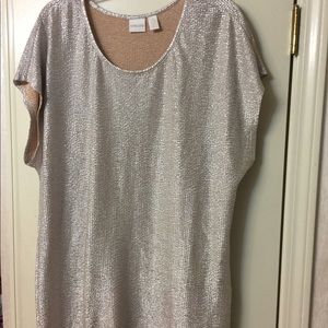 Beautiful shimmering top